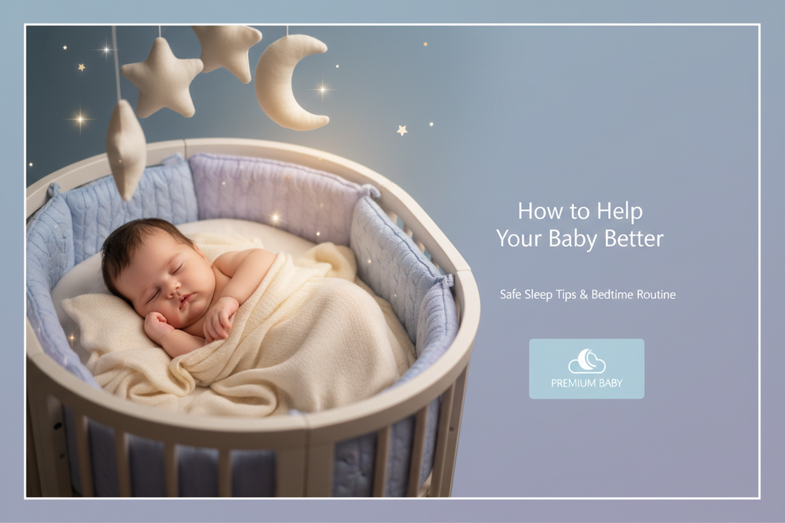 How to Help Your Baby Sleep Better: Safe Sleep Tips & Bedtime Routine