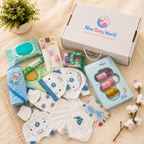 New Baby World Premium Newborn Baby Gift Box – Complete Baby Hamper