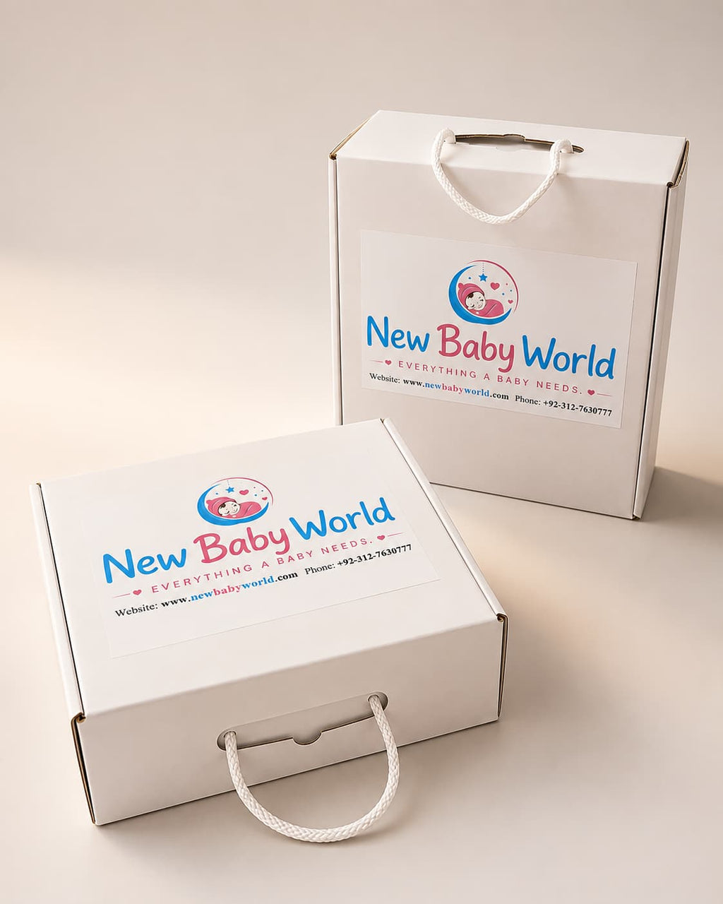 New Baby World Premium Newborn Baby Gift Box – Complete Baby Hamper