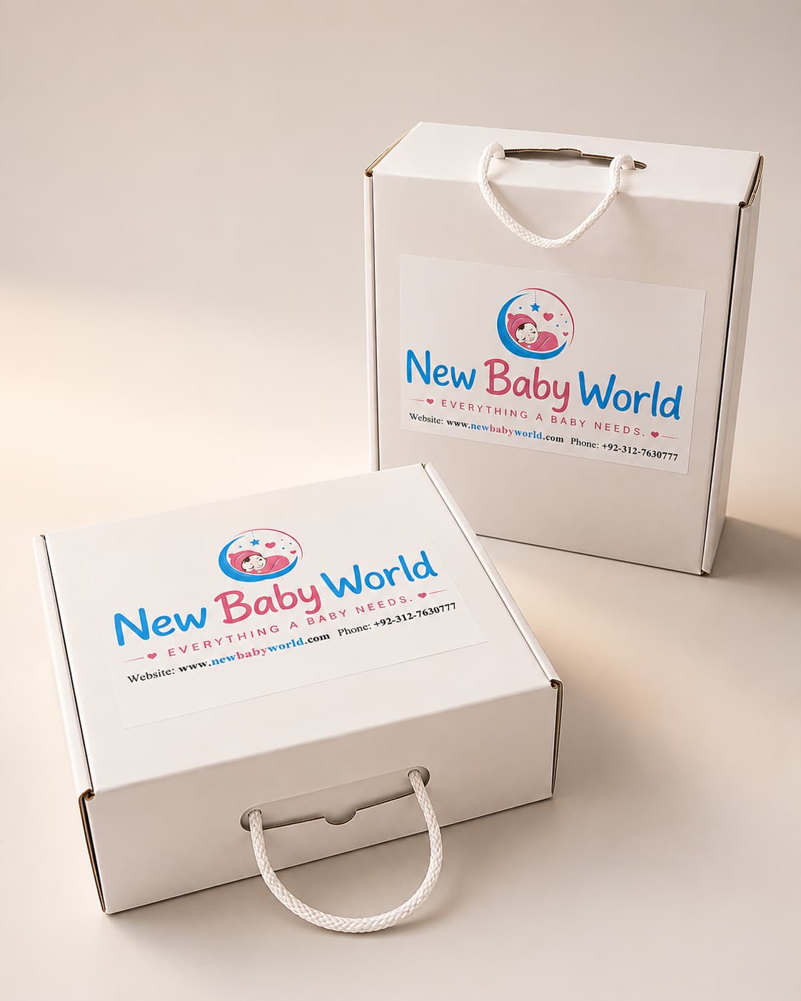 New Baby World Premium Newborn Baby Gift Box – Complete Baby Hamper