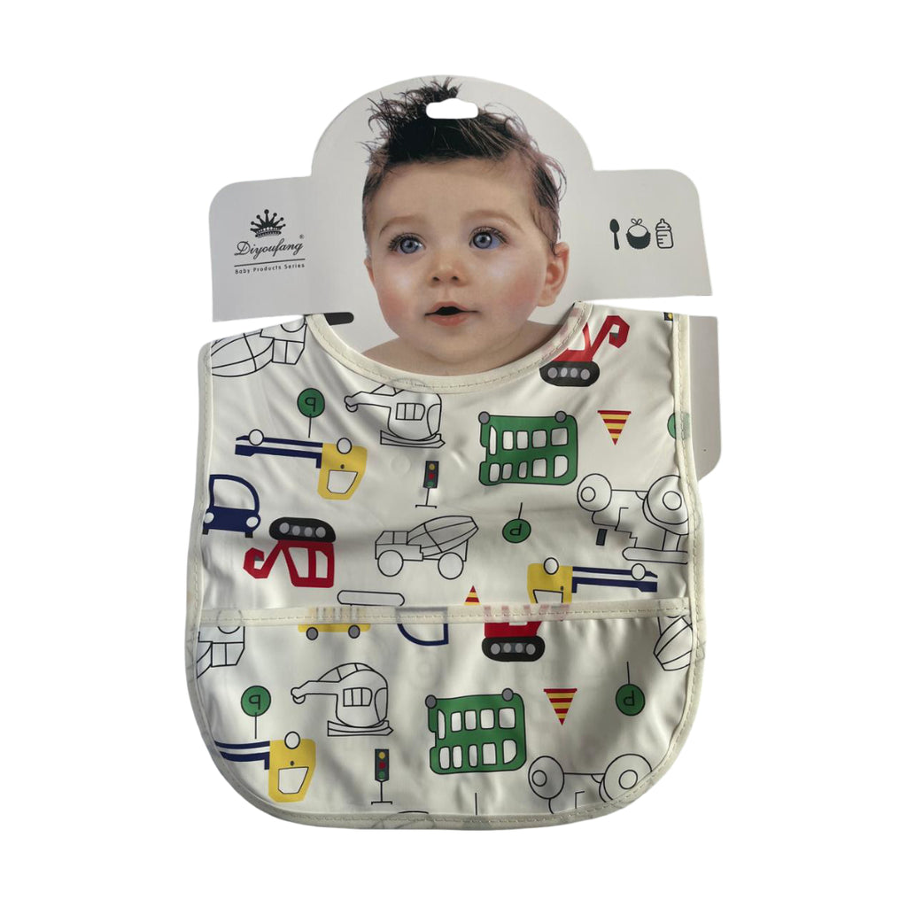 Parashot Print Bib | Medium Size – Soft, Absorbent & Skin-Friendly