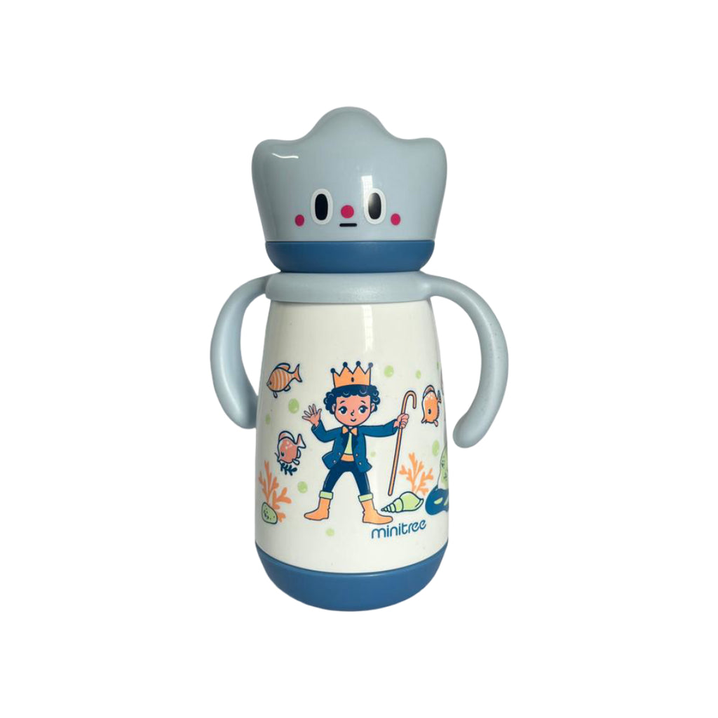 Minitree Regular Neck Feeding Bottle with Handle – 9 Oz / 270ml | 0% BPA