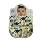 Parashot Print Bib | Medium Size – Soft, Absorbent & Skin-Friendly