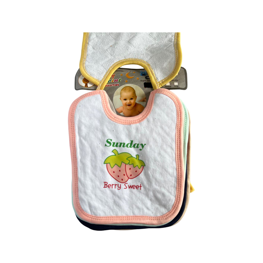 Infant Baby 7 Piece Bibs Set – Soft, Absorbent & Skin-Friendly