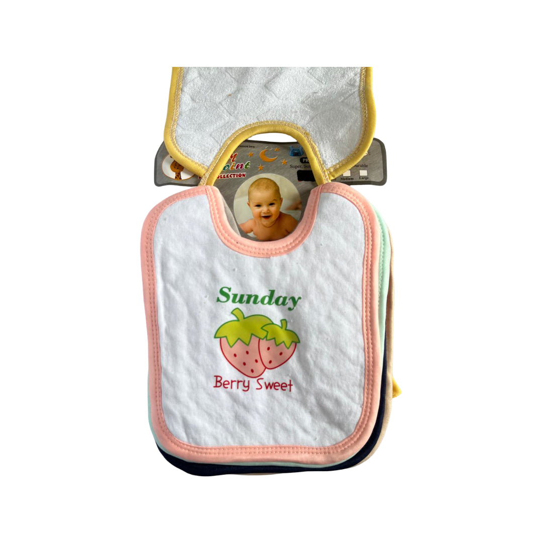 Infant Baby 7 Piece Bibs Set – Soft, Absorbent & Skin-Friendly