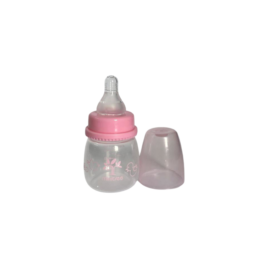 Minitree Regular Neck Feeding Bottle – 2 Oz / 60ml for Newborns