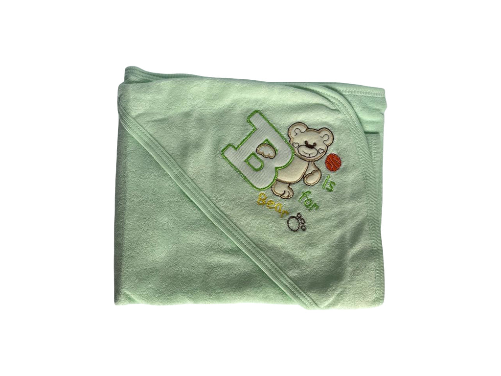 Little Home Baby Bath Towel – Ultra-Soft, Hooded & Gentle on Newborn Skin