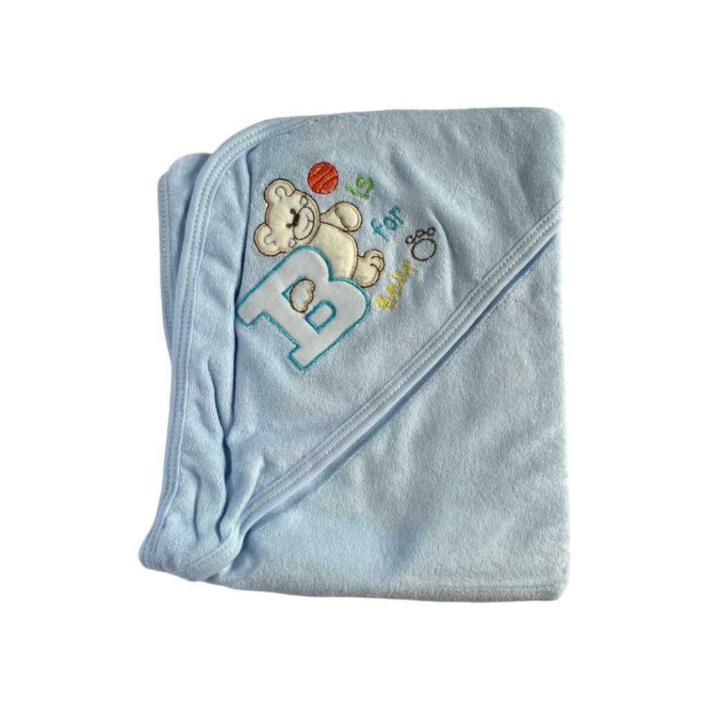 Little Home Baby Bath Towel – Ultra-Soft, Hooded & Gentle on Newborn Skin