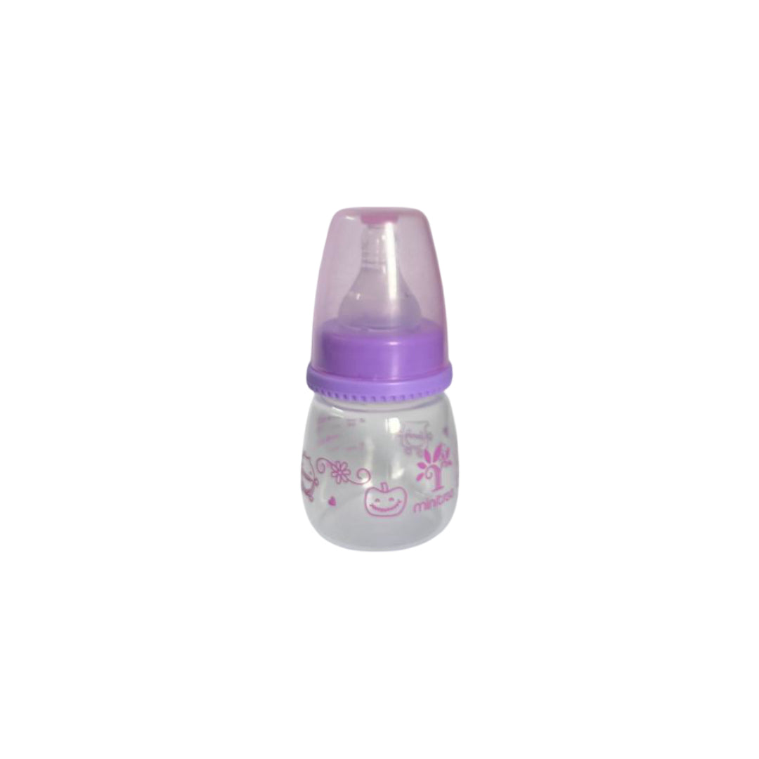 Minitree Regular Neck Feeding Bottle – 2 Oz / 60ml for Newborns