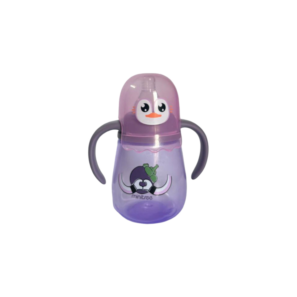 Minitree Regular Neck Feeding Bottle with Handle – 5 Oz / 150ml
