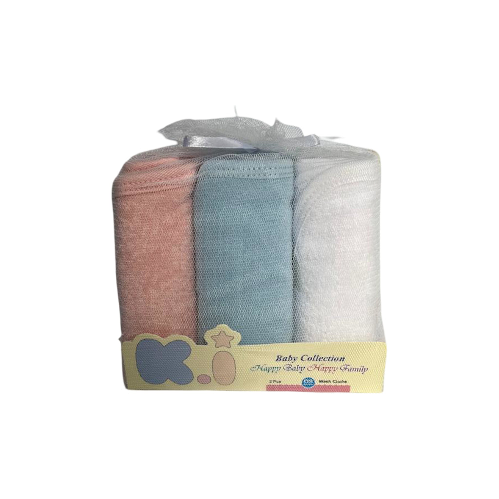 Baby Face Towel | 3PCS – Soft, Gentle & Skin-Friendly