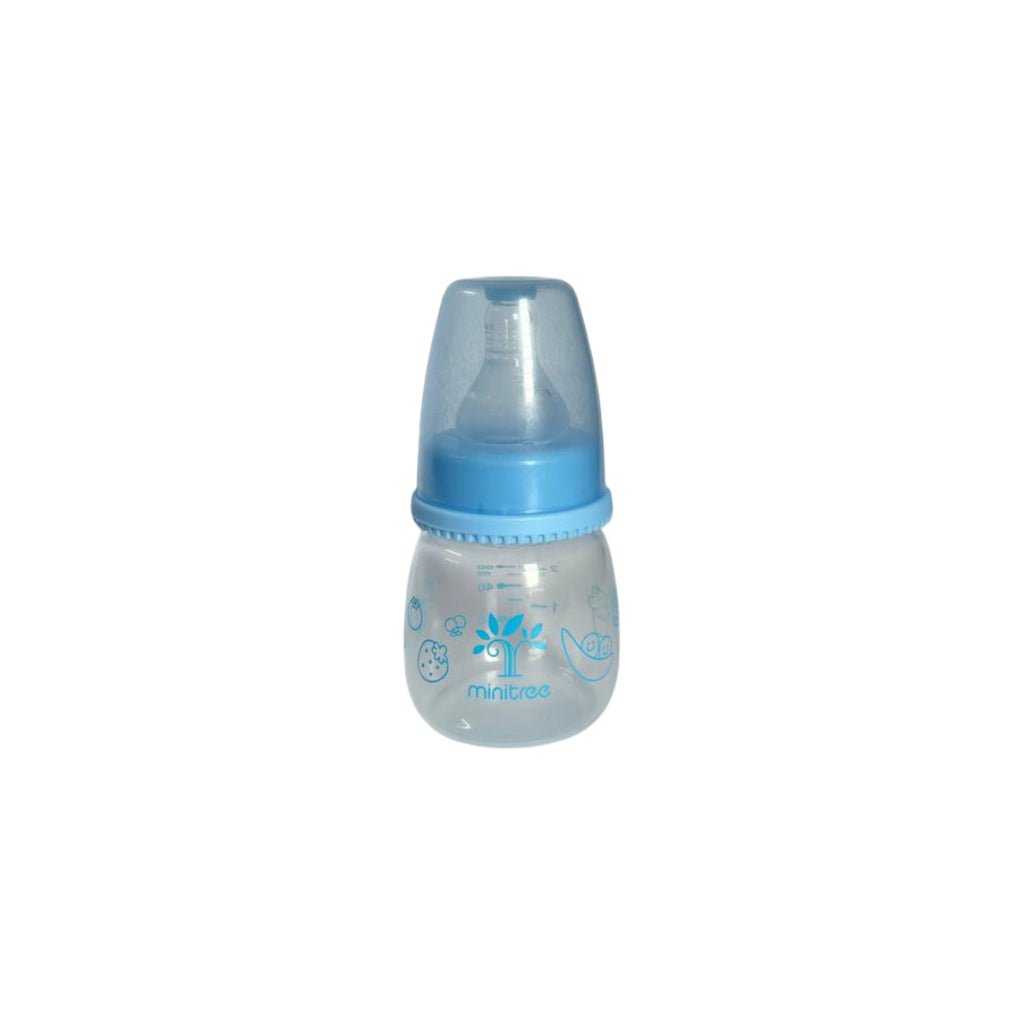 Minitree Regular Neck Feeding Bottle – 2 Oz / 60ml for Newborns