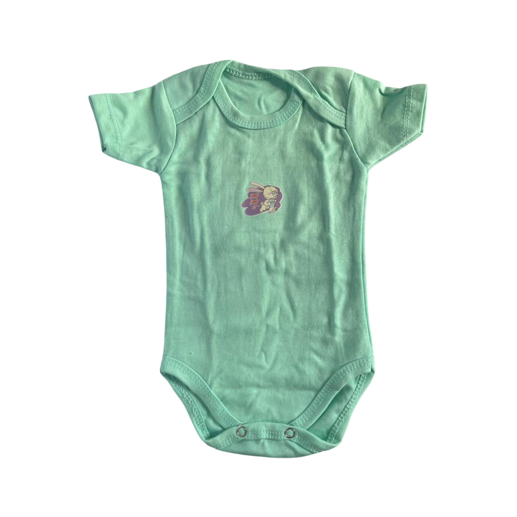 Pack of 5 Short Sleeve Bodysuits – Newborn Baby 0 to 3 Months | Soft & Breathable