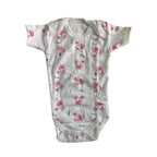 Pack of 5 Short Sleeve Bodysuits – Newborn Baby 0 to 3 Months | Soft & Breathable