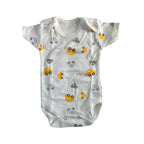 Pack of 5 Short Sleeve Bodysuits – Newborn Baby | Soft & Comfortable Everyday Wear