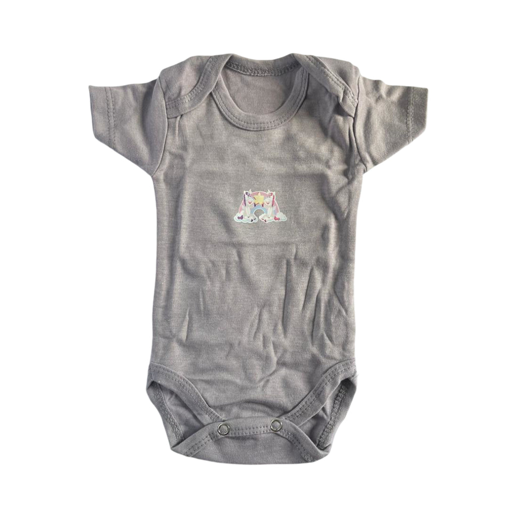 Pack of 5 Short Sleeve Bodysuits – Newborn Baby | Soft & Comfortable Everyday Wear