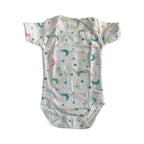 Pack of 5 Short Sleeve Bodysuits – Newborn Baby 0 to 3 Months | Soft & Breathable